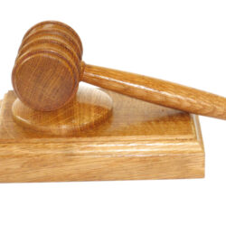 Handmade gavel and block English Oak