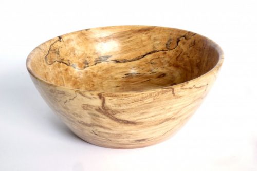 Handmade bowl English Spalted Beech