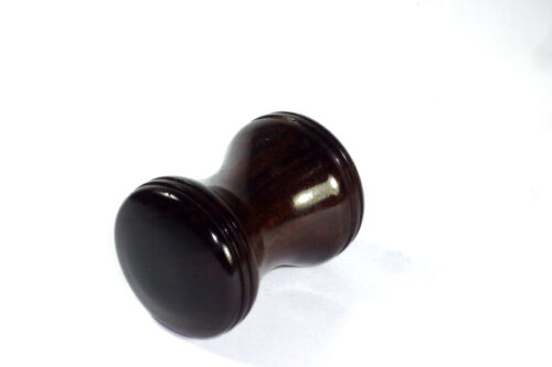 Handmade double top palm gavel Leadwood