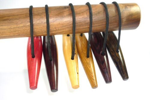 handmade koppo sticks in selection of woods