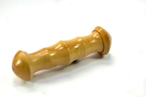 Dome ended Yawara stick English Boxwood