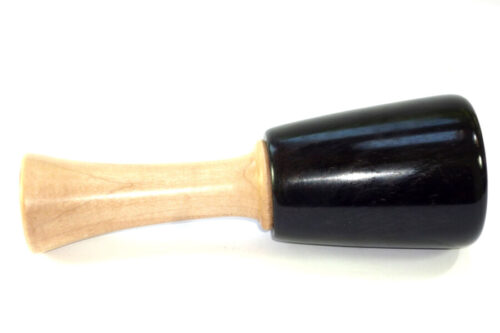 Lightweight carving mallet African Blackwood English Maple Handle