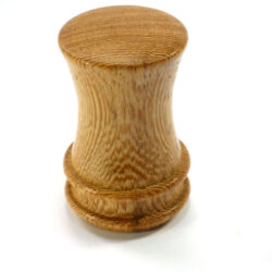 Handmade palm gavel White Wenge wood