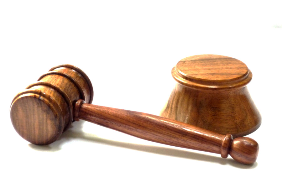 Handmade Wooden Gavel & Block English Walnut Tommy Woodpecker Woodworks