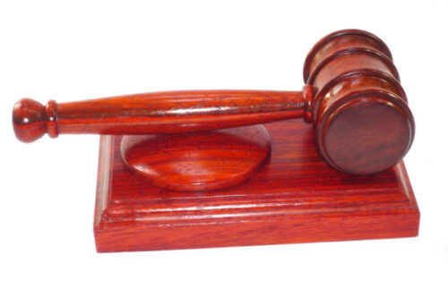 Premium Presentation gavel in Padauk wood