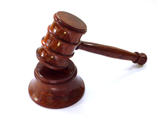 Handmade gavel and block Australian Jarrah wood