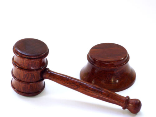 Handmade gavel and block Australian Jarrah wood