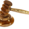 Handmade gavel and block English Laburnum