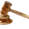 Handmade gavel and block English Laburnum