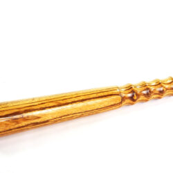 Handmade truncheon fishing priest Zebrano wood