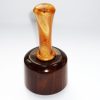 Handmade carving mallet old lignum vitae yew handle padauk wedge