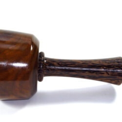 Handmade heavyweight carving mallet old lignum vitae and palmwood