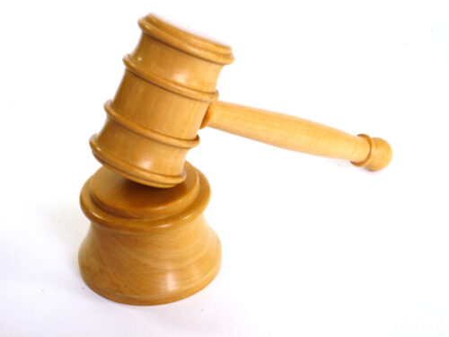 Handmade gavel and block Panga Panga