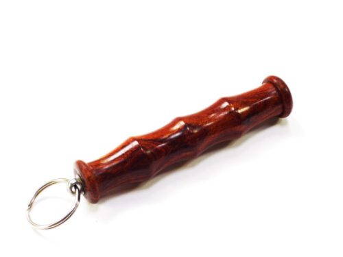 Handmade kubotan keyring Pau Rosa