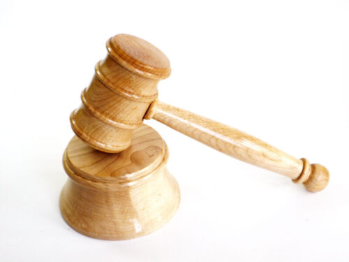 Handmade gavel and block English Sycamore