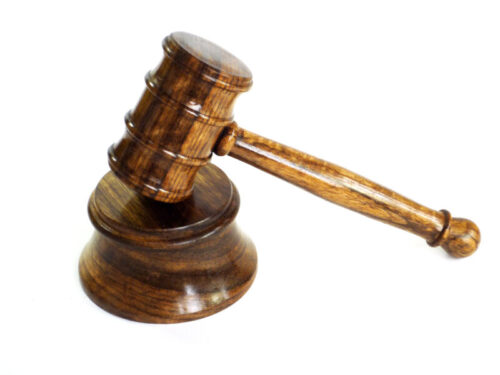 Handmade gavel and block Amazaque wood