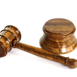 Handmade gavel and block Amazaque wood