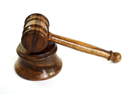 Handmade gavel and block Amazaque wood