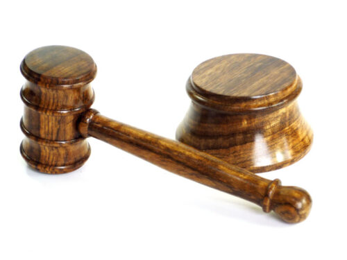 Handmade gavel and block Amazaque wood