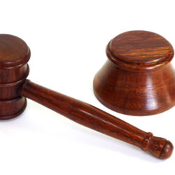 Handmade gavel and block Australian Jarrah
