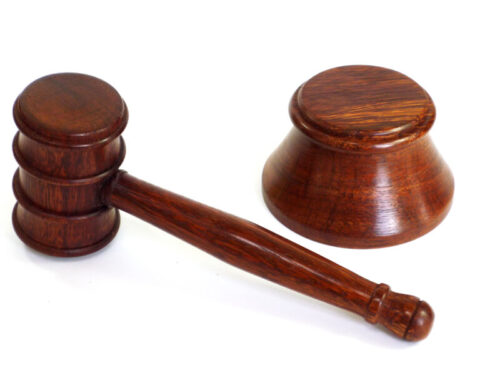 Handmade gavel and block Australian Jarrah