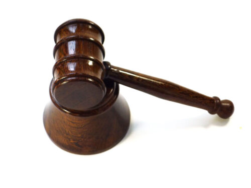 Handmade gavel and block Panga Panga