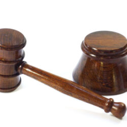 Handmade gavel and block Panga Panga