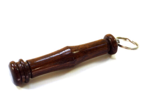 Handmade kubotan keyring Indian Plantation Rosewood