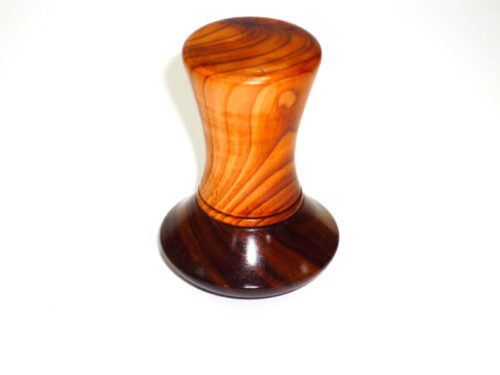 Handmade mini jumbo palm gavel old lignum vitae and English Yew