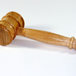 Jumbo gavel English Wild Cherry