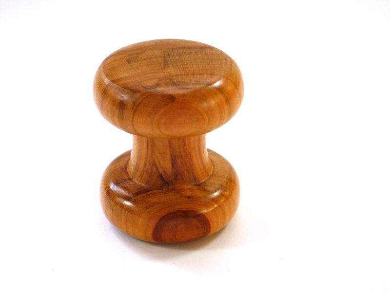 Handmade door knocker style gavel English Damson wood