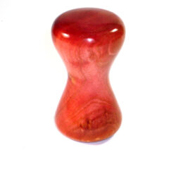 Handmade hour glass palm gavel Pink Ivory wood