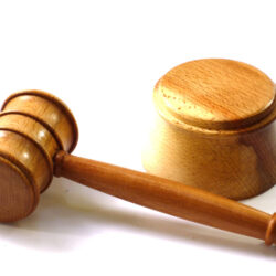 Handmade gavel and block English Beech